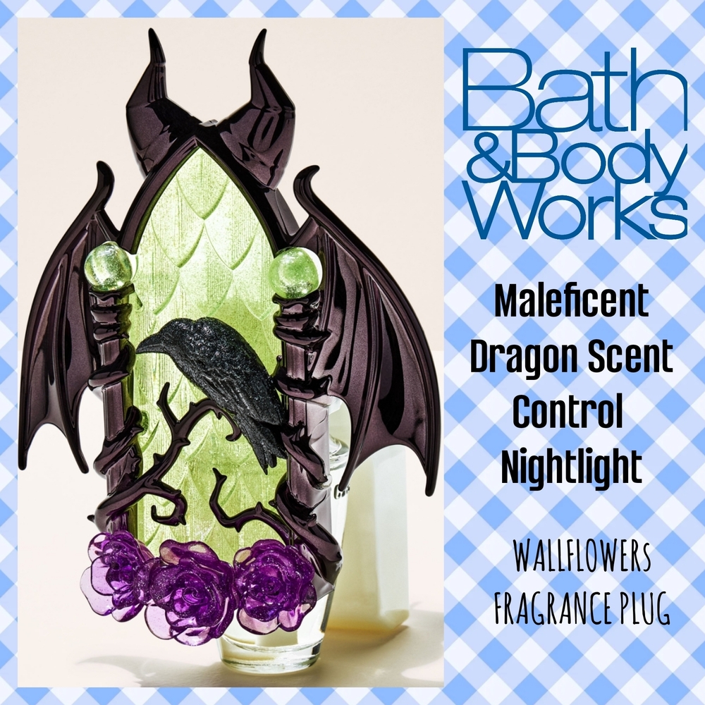 BBW Maleficent Dragon Scent Control Nightlight Wallflower Fragrance Plug
